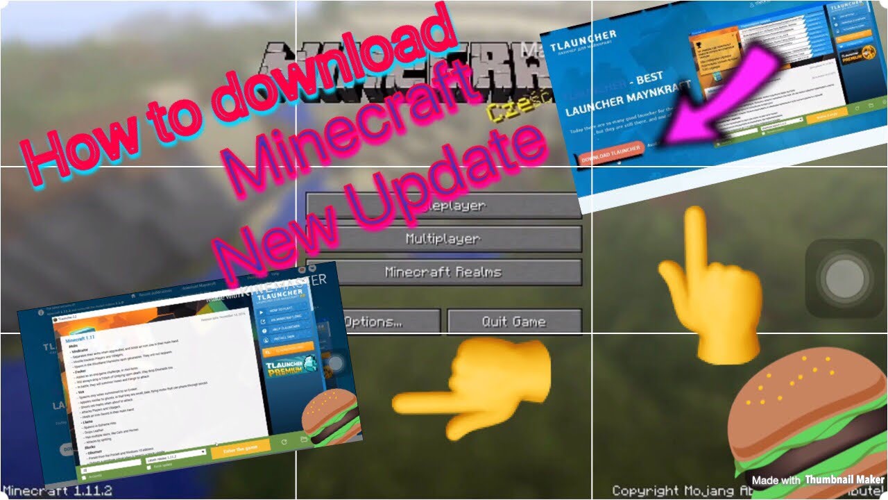 Minecraft update download free
